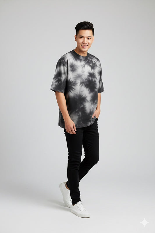 Unisex Tie Dye Oversized T-Shirt