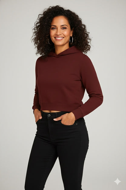 Female Cropped Hoodie