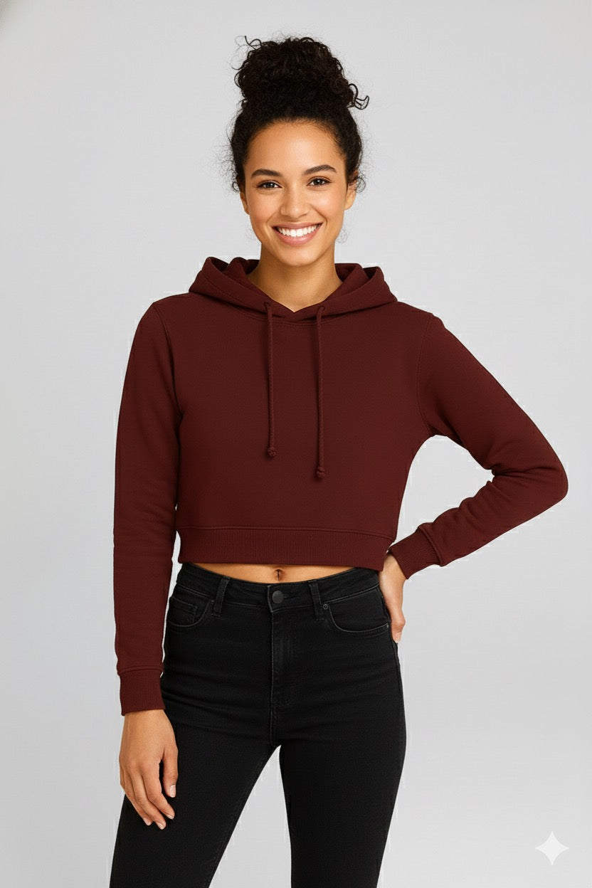 Female Cropped Hoodie