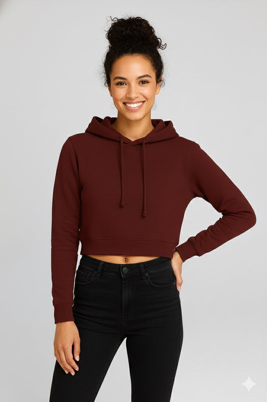 Female Cropped Hoodie