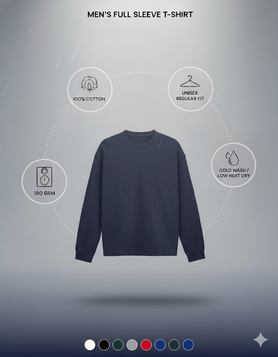 Men's Full Sleeve T-Shirt
