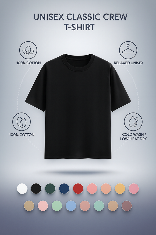 Unisex Classic Crew T-Shirt