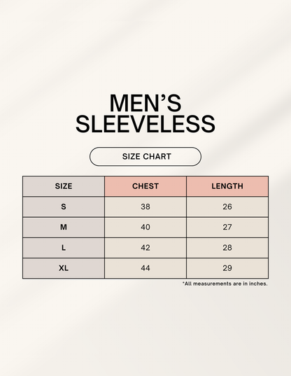 Men's Sleeveless T-Shirt